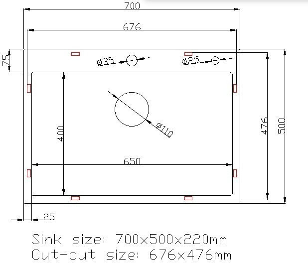 Кухонная мойка Stellar Decor S7050NB-D (нано черный)