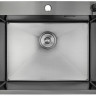 Кухонная мойка Stellar Decor S7050NB-D (нано черный)