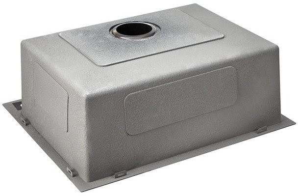 Кухонная мойка Stellar Decor S7050NB-D (нано черный)