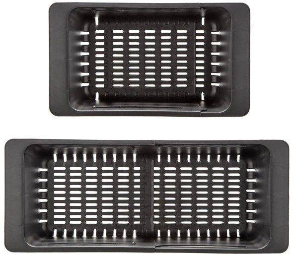 Кухонная мойка Stellar Decor S7050NB-D (нано черный)