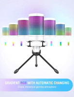 Проводной микрофон FIFINE A6V (белый)