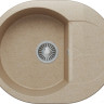 Кухонная мойка Polygran Atol-620 (песочный 302)