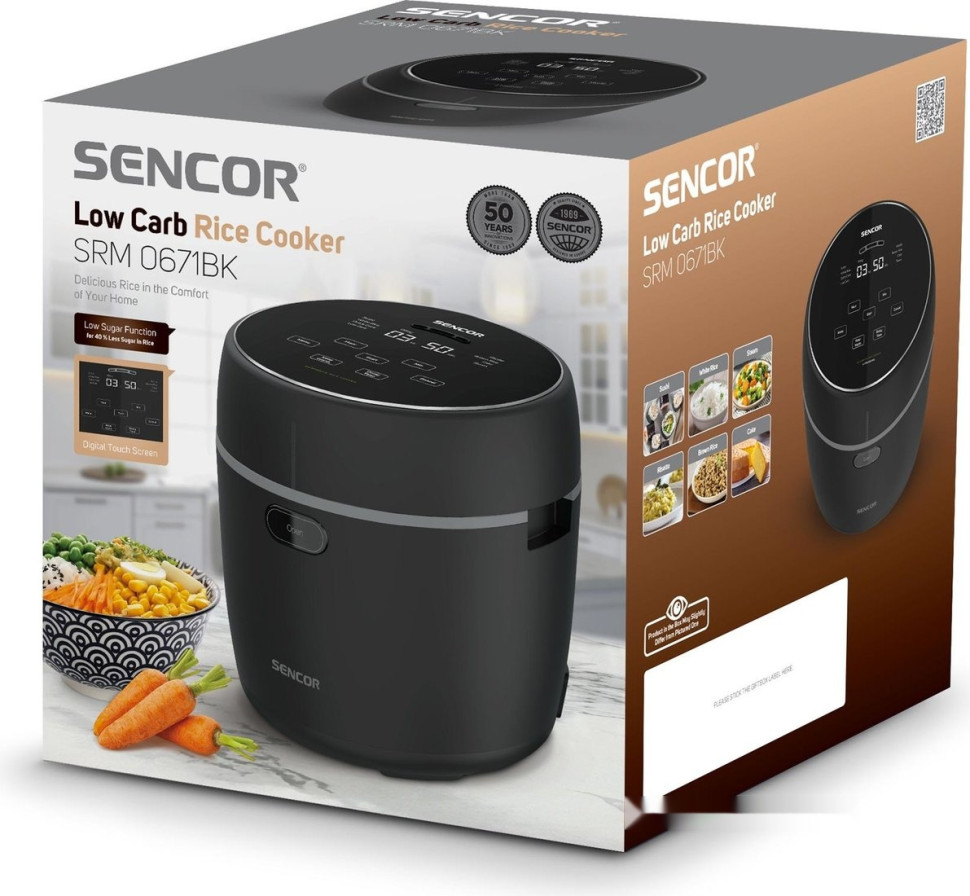 Мультиварка Sencor SRM 0671BK