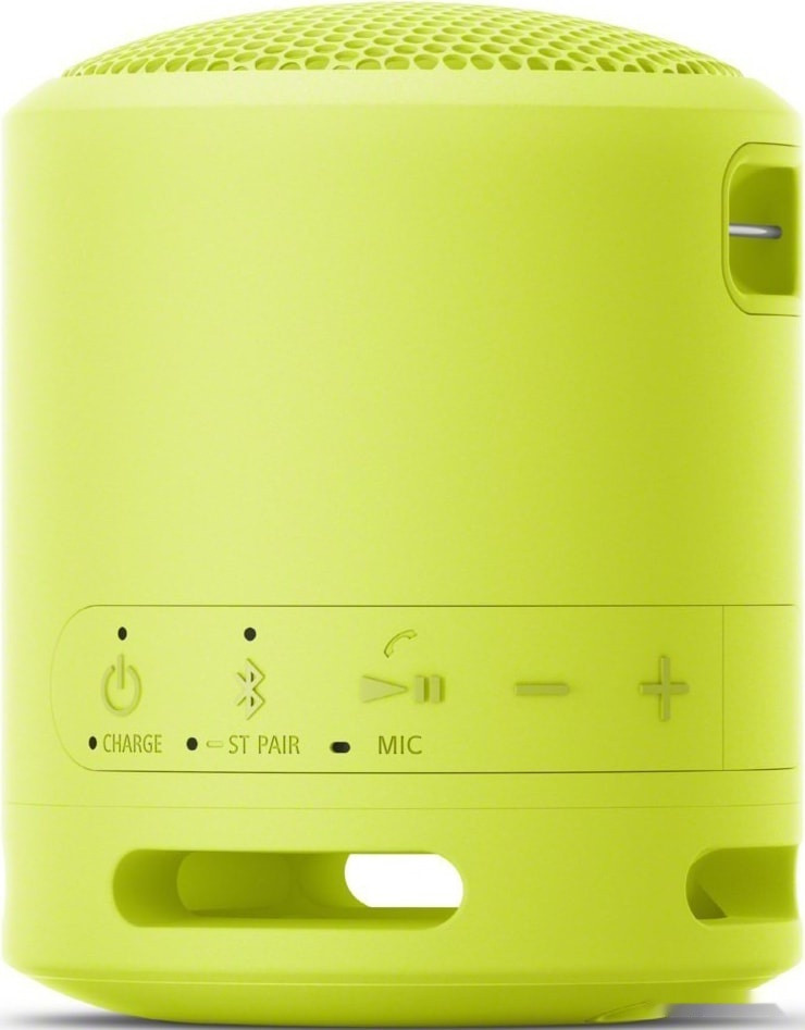 Портативная акустика Sony SRS-XB13 (лимонно-желтый)