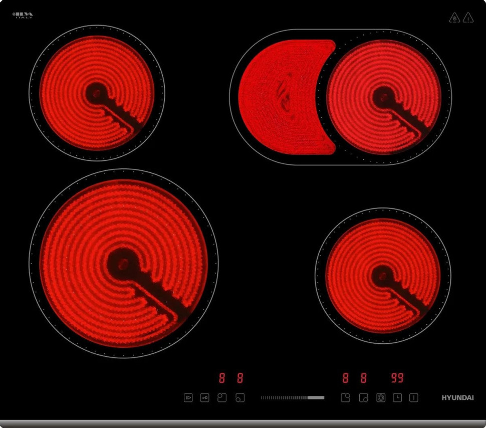 Варочная панель Hyundai HHE 6672 BG