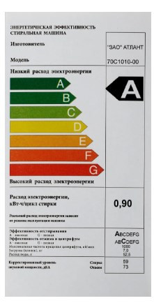 Стиральная машина ATLANT СМА 70С1010