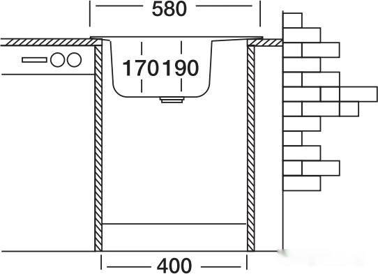 Кухонная мойка Kromevye Triton EC 196 D