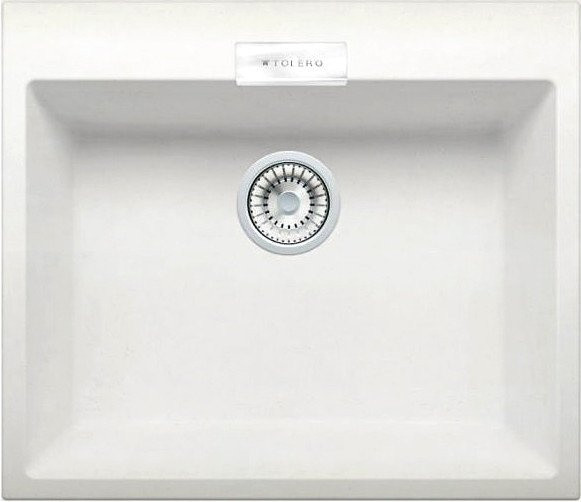 Кухонная мойка Polygran Tolero 580 (белый хлопок)