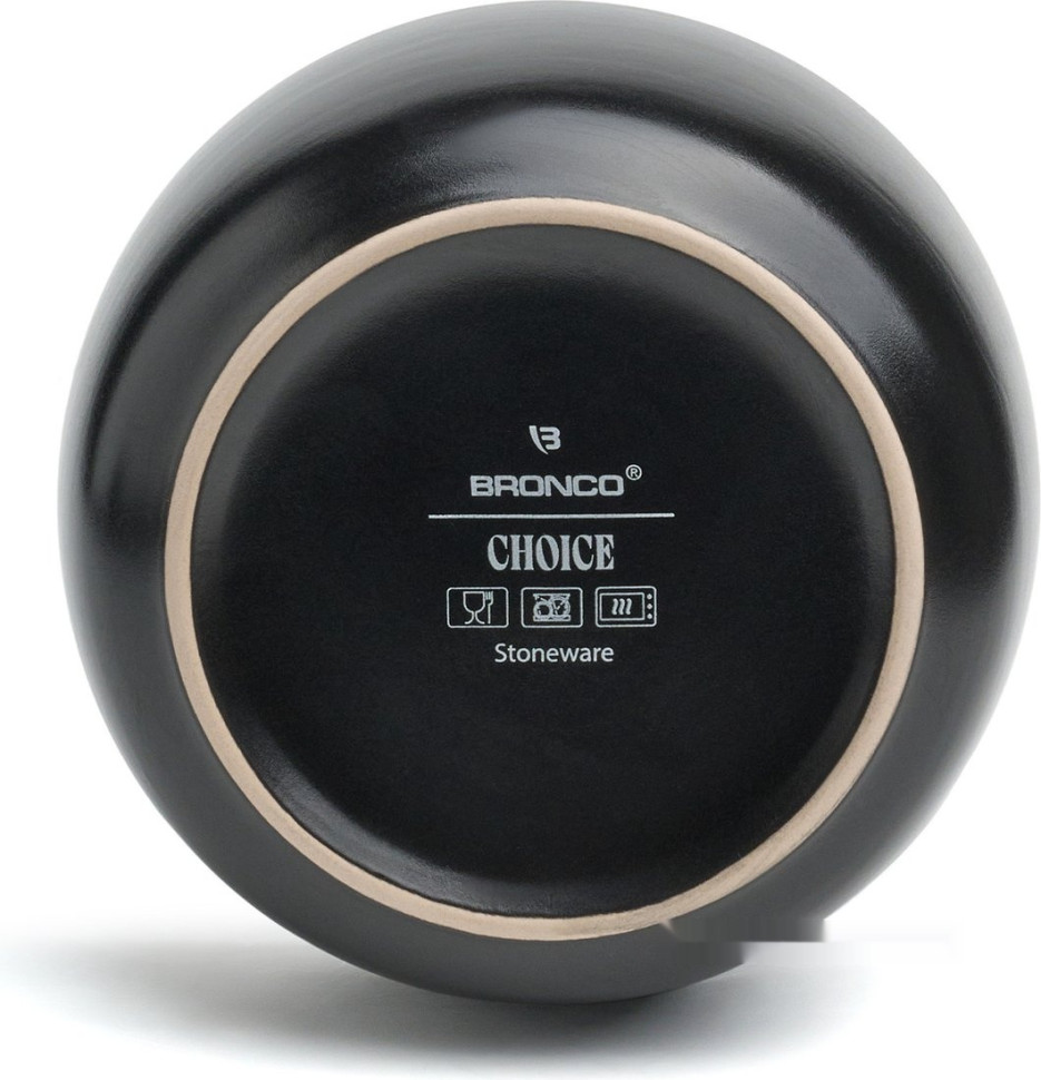 Набор тарелок Bronco Choice Black 191-364