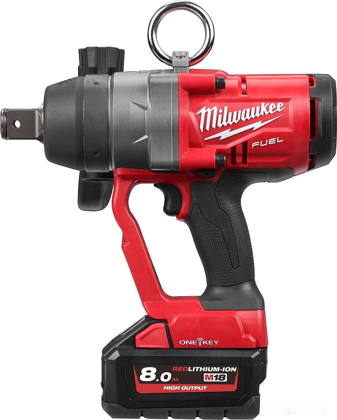 Гайковерт Milwaukee M18 ONEFHIWF1-802X ONE-KEY 4933459733 (с 2-мя АКБ, кейс)
