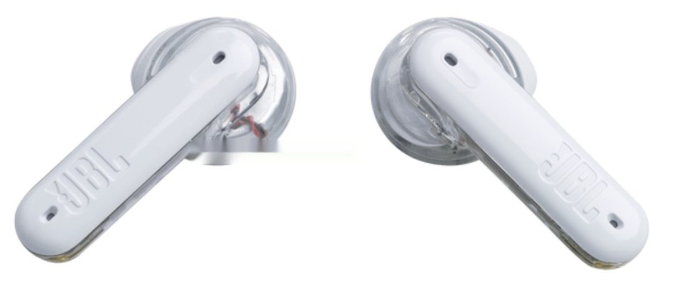 Наушники JBL Tune Flex Ghost (белый, китайская версия)