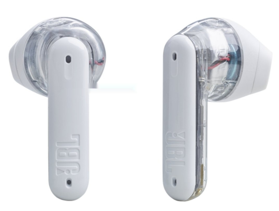 Наушники JBL Tune Flex Ghost (белый, китайская версия)
