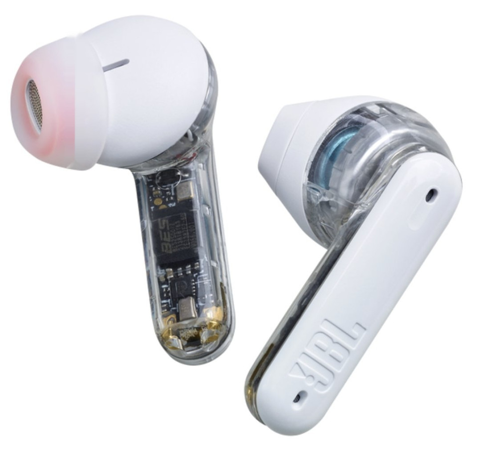 Наушники JBL Tune Flex Ghost (белый, китайская версия)