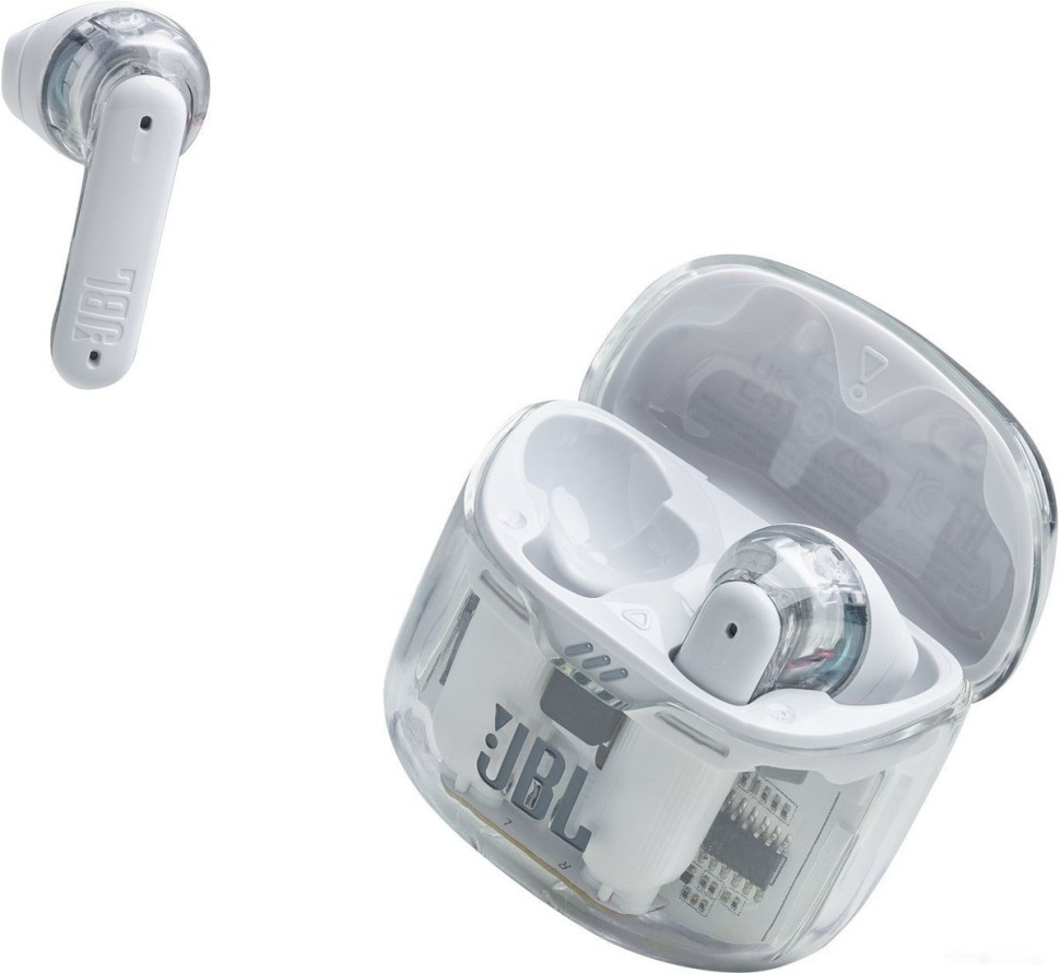 Наушники JBL Tune Flex Ghost (белый, китайская версия)