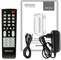 Музыкальный центр Ginzzu GM-214