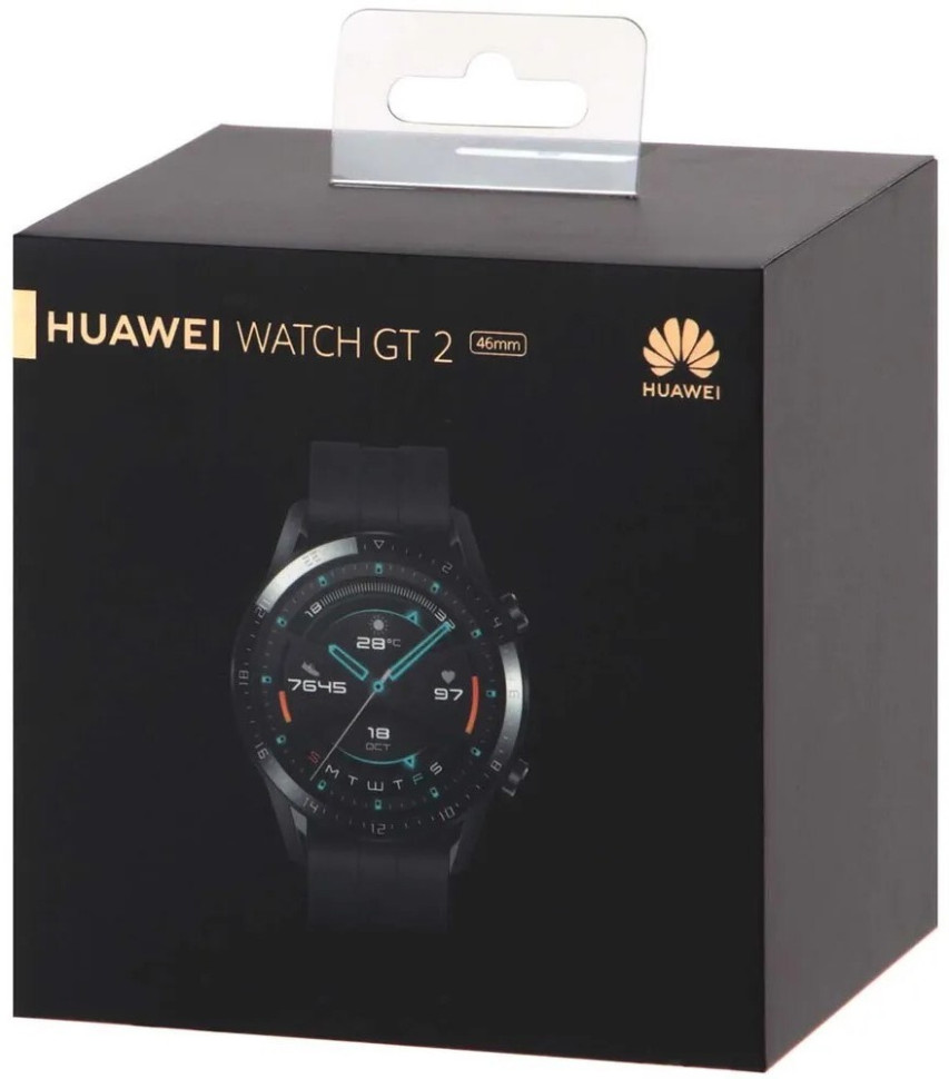 Умные часы Huawei Watch GT2 Sport Edition LTN-B19 46 мм (матовый черный)