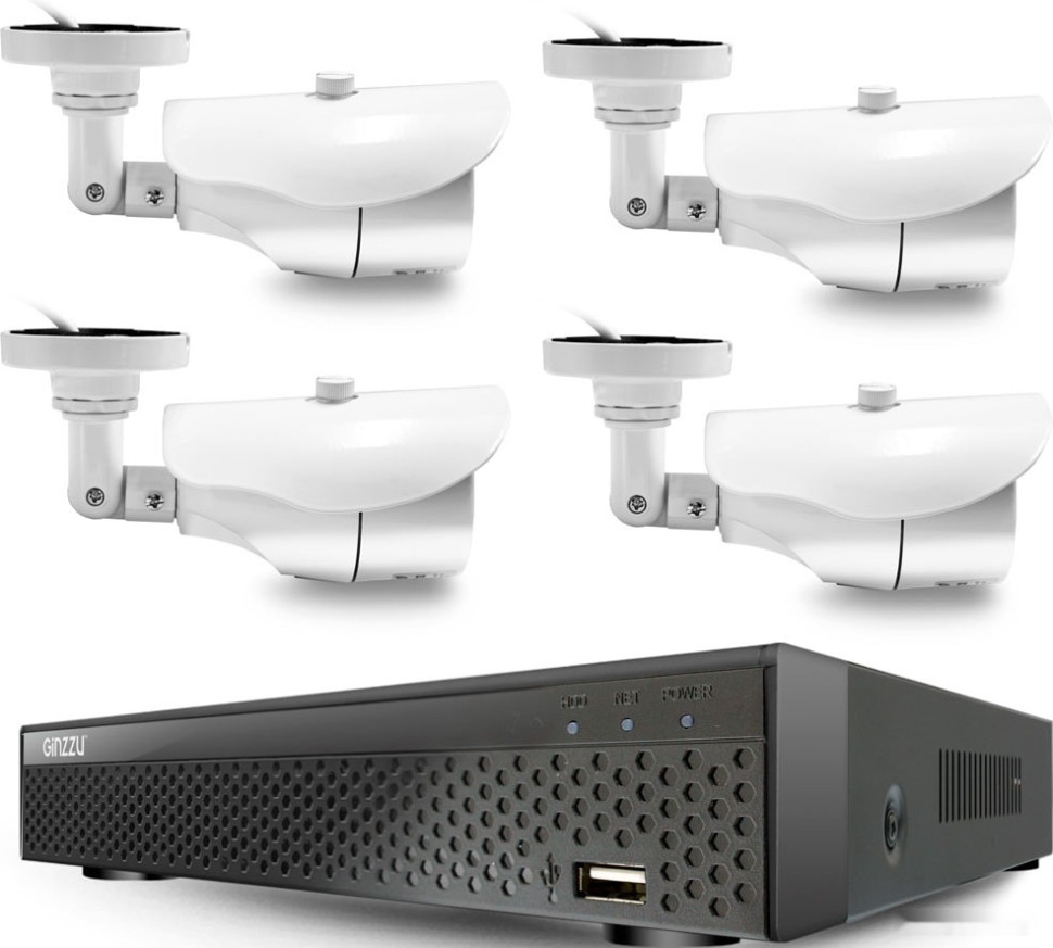 Видеорегистратор наблюдения Ginzzu HK-842D