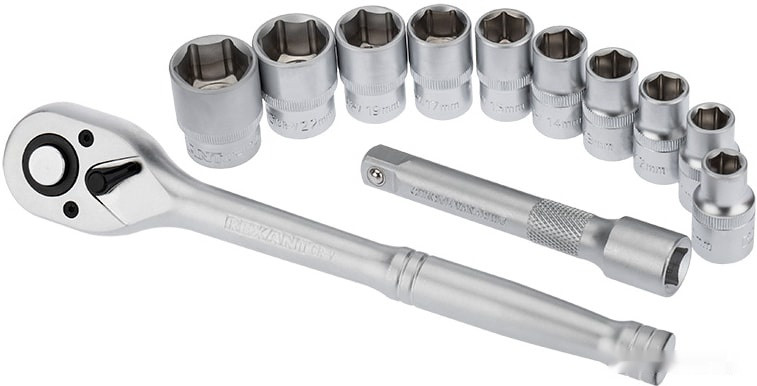 Набор торцевых головок Rexant 12-8301 (12 предметов)