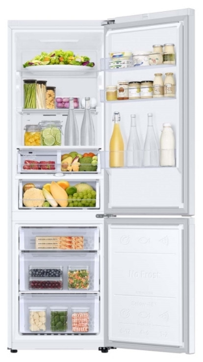Холодильник с морозильником Samsung RB36T674FWW