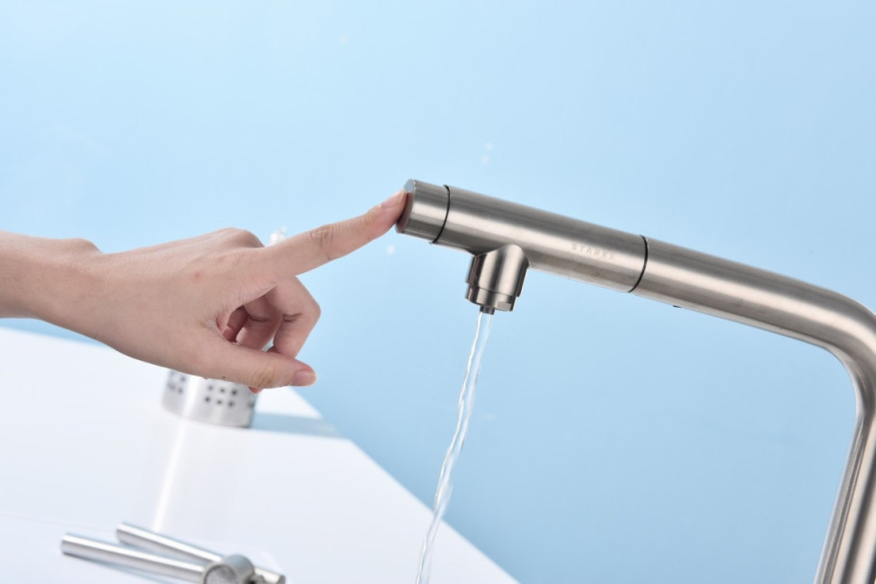 Смеситель Paulmark Viper Vi213105-NI (никель)