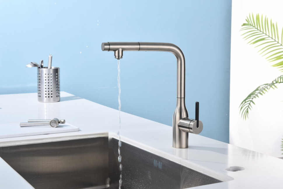 Смеситель Paulmark Viper Vi213105-NI (никель)