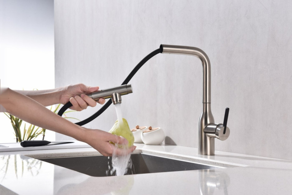 Смеситель Paulmark Viper Vi213105-NI (никель)