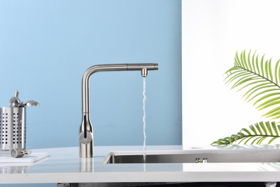 Смеситель Paulmark Viper Vi213105-NI (никель)