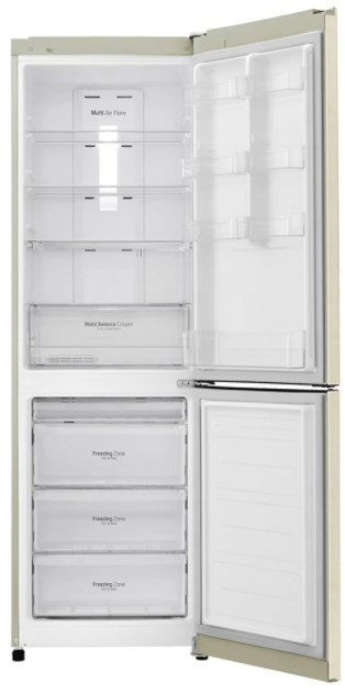 Холодильник с нижней морозильной камерой LG GA-B419SEHL