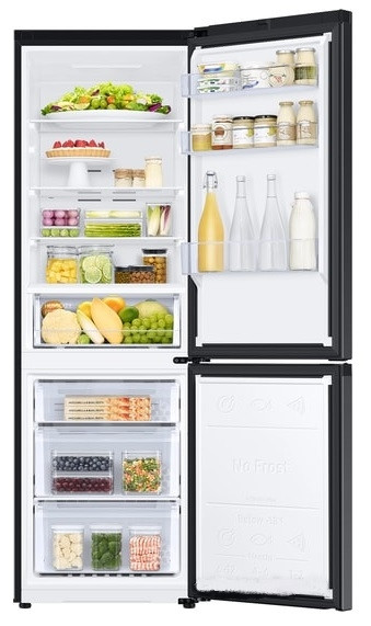 Холодильник с нижней морозильной камерой Samsung RB34T670FBN/WT