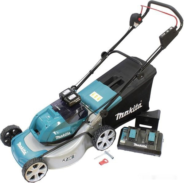 Газонокосилка Makita DLM460PT2 (с 2-мя АКБ)