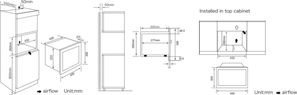 Микроволновая печь Weissgauff HMT-456