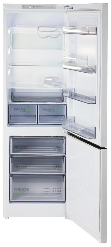 Холодильник с нижней морозильной камерой Бирюса 6130