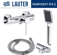Смеситель Lauter Art 21CK9680C с лейкой Relexa Serene 21S00103