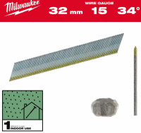 Гвозди для пистолета Milwaukee 4932492574 (4000 шт)