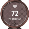 Умные часы Garmin Lily (темно-бронзовый/кожаный ремешок)