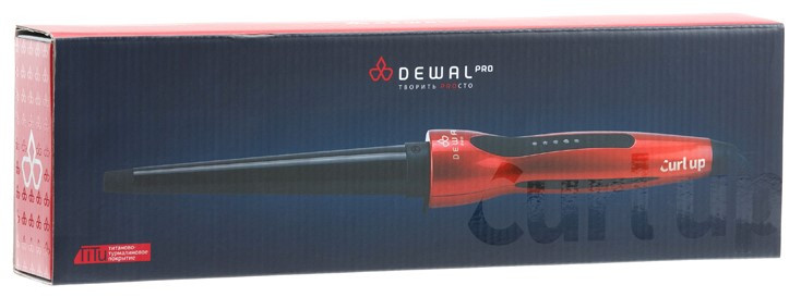 Конусная плойка DEWAL Curl Up [03-1325R]