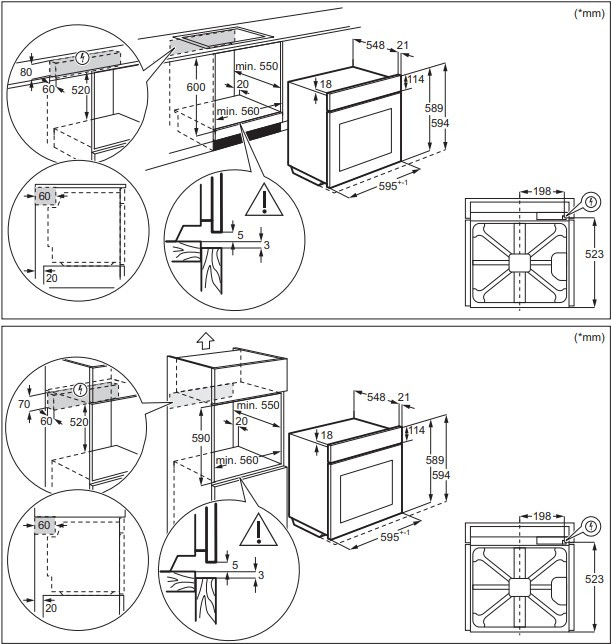 Духовой шкаф Electrolux EOE8P39WV