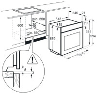 Духовой шкаф AEG BCM546350M