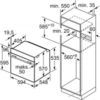 Духовой шкаф Bosch HBT537FB0