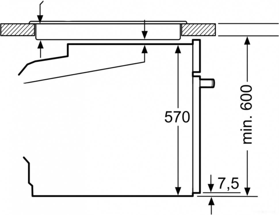 Духовой шкаф Bosch HBT537FB0