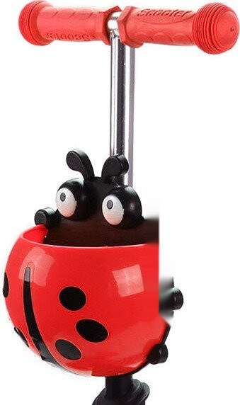 Самокат Moby Kids Божья коровка 3 в 1 641275 (красный)