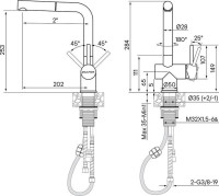 Смеситель Paulmark Do214418-AN