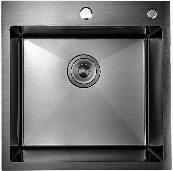 Кухонная мойка Stellar S5050NB-S1 (нано черный)