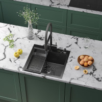 Кухонная мойка Roxen Snake 560220-50-BS