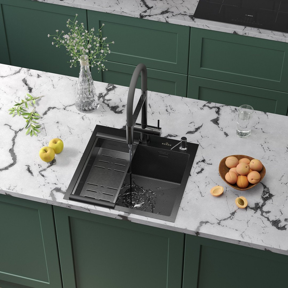 Кухонная мойка Roxen Snake 560220-50-BS