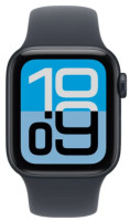 Умные часы Apple Watch SE 3 40 мм (алюминиевый корпус, полуночный/полуночный, спортивный силиконовый ремешок S/M)