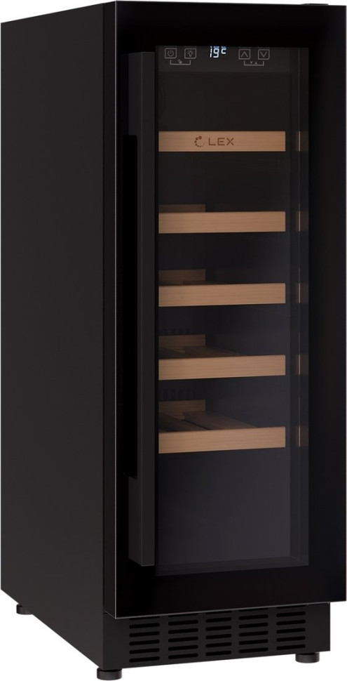 Винный шкаф LEX LWD3020BL