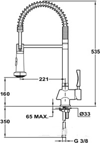 Смеситель Teka MY (хром)