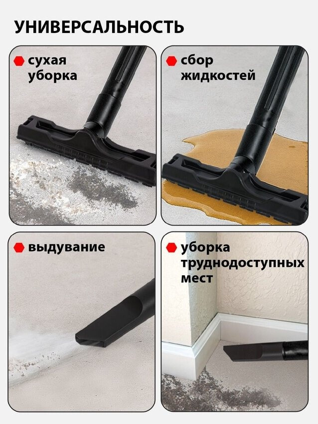 Промышленный пылесос JVC JH-VB222