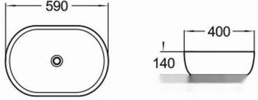 Умывальник Mexen Aleta MEX-22035966